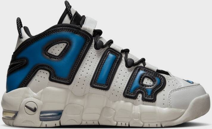 Nike Air More Uptempo (gs) Basketball Schoenen light iron ore industrial blue iron grey maat: 36 beschikbare maaten:36