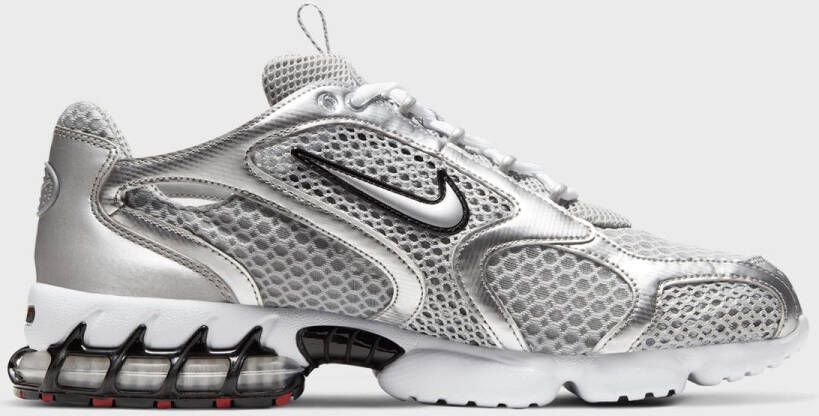 Nike Air Zoom Spiridon Cage 2 lt smoke grey metallic silver in grijs formaten: 44.5