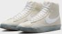 Nike Hoge Sneaker Wit Groen Gebarsten Leer White Heren - Thumbnail 4