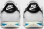 Nike Cortez Wit Zwart Blauw Sneakers Unisex - Thumbnail 16