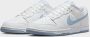 Nike Herenschoenen Dunk Low Retro White Summit White Light Armoury Blue- Heren White Summit White Light Armoury Blue - Thumbnail 9