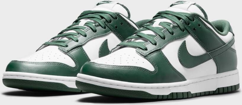 Nike Dunk Low Retro in Wit Groen