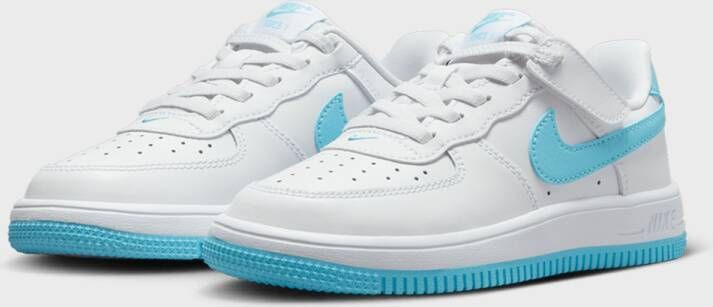 Nike Force 1 Low EasyOn (PS) in Wit