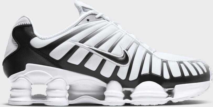 Nike Shox TL white black mtlc platinum Running in wit formaten: 42