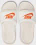 Nike Comfortabele Rubberen Slippers met Textuur Voetbed White Unisex - Thumbnail 4