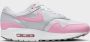 Nike Air Max 1 '87 Wmns Pink Rise Sneakers Dames Metallic Platinum Summit White Pink Rise - Thumbnail 12