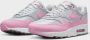 Nike Air Max 1 '87 Wmns Pink Rise Sneakers Dames Metallic Platinum Summit White Pink Rise - Thumbnail 14