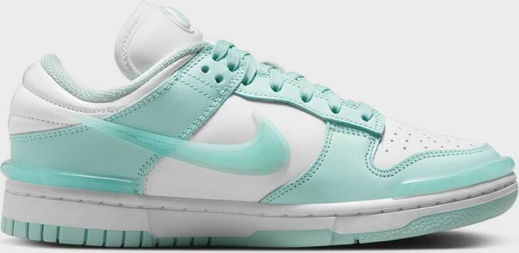 Nike Wmns Dunk Low Twist Basketball Schoenen summit white jade ice maat: 37.5 beschikbare maaten:36.5 37.5