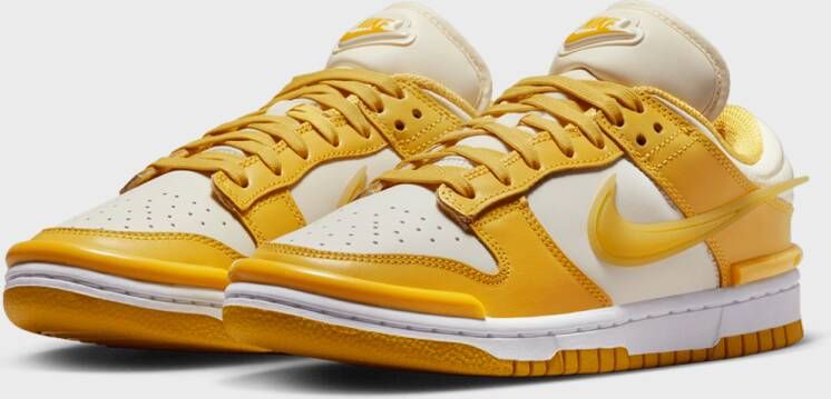 Nike Wmns Dunk Low Twist Basketball Schoenen cocnut milk vivid sulfur white maat: 36.5 beschikbare maaten:36.5 37.5 39 40.5 41