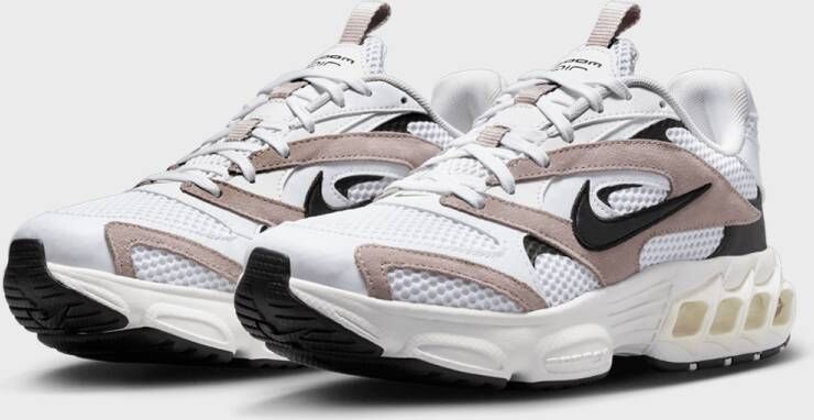 Nike Wmns Zoom Air Fire Running Schoenen white black sail diffused taupe maat: 36.5 beschikbare maaten:36.5