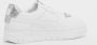 PUMA SELECT Cali Dream Metal Sneakers Dames Puma White Puma Silver - Thumbnail 25