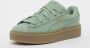 PUMA Fenty Rihanna Creeper Phatty Nubuck Green Fog Sneakers Unisex - Thumbnail 15