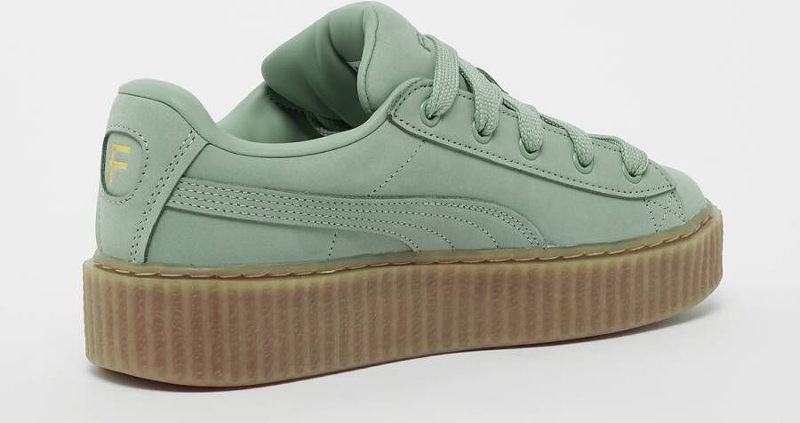 Puma Creeper Phatty Nubuck in Groen