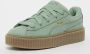 PUMA Fenty Rihanna Creeper Phatty Nubuck Green Fog Sneakers Unisex - Thumbnail 22