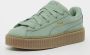 PUMA Fenty Rihanna Creeper Phatty Nubuck Green Fog Sneakers Unisex - Thumbnail 19