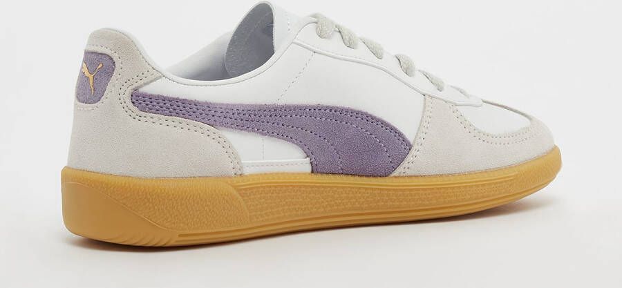 Puma Palermo Leather in wit formaten: 37.5