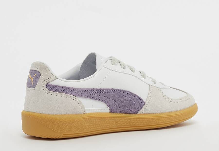 Puma Palermo Leather in Wit Grijs