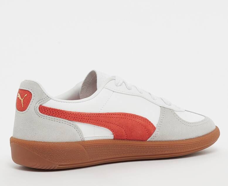 Puma Palermo Lth Jr in Wit