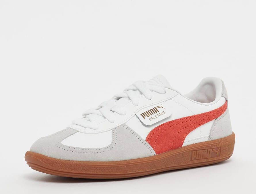 Puma Palermo Lth Jr Lifestyle in wit formaten: 38.5