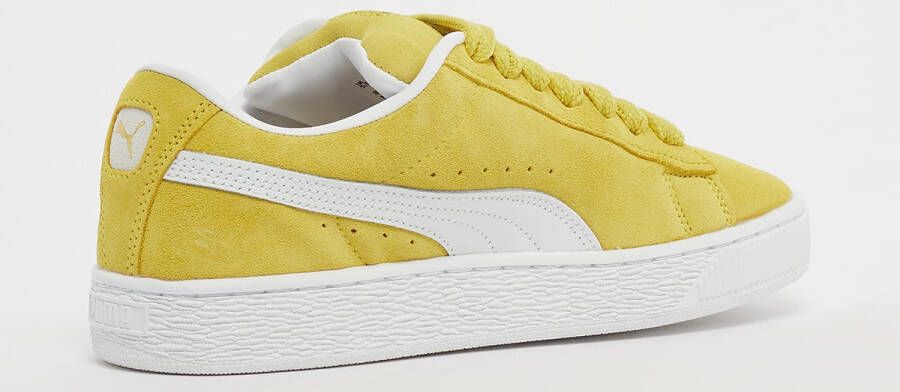 Puma Suede XL Jr fresh pear white in geel formaten: 38.5