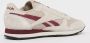 Reebok Klassieke Leren Sneakers Beige Heren - Thumbnail 8