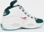 Reebok Question Mid Heren Sneakers Basketbalschoenen Schoenen Leer Wit GW8857 - Thumbnail 6