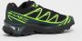 Salomon XT-6 black ponderosa pine green gecko Lifestyle in zwart formaten: 36.666 - Thumbnail 4