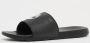 Timberland Sports Slide Heren Slippers Zwart Wit Black Heren - Thumbnail 4