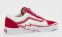 Vans Bolt 2 Tone Rood Lage Schoen Red Heren - Thumbnail 7