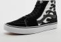 Vans Flame Print High Top Sneaker Black Heren - Thumbnail 5