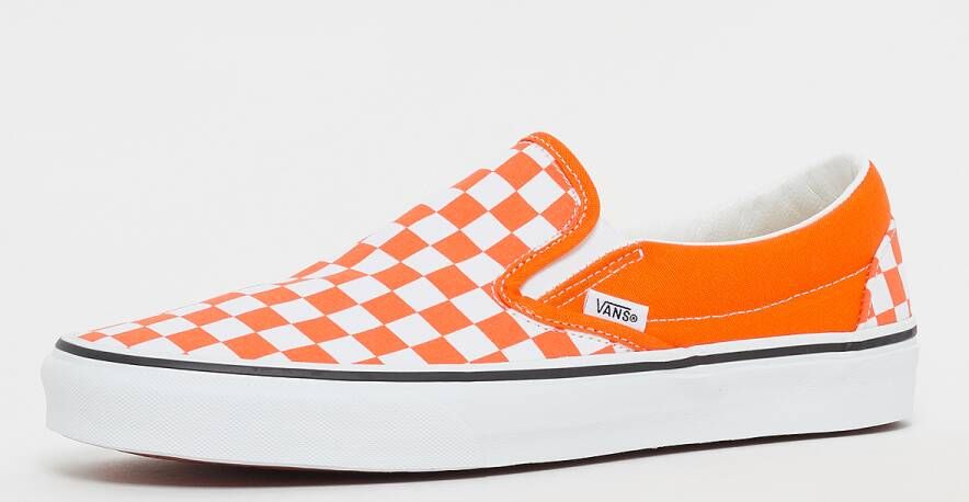 Vans Geruite Slip-on Sneaker Oranje Tijger Orange Heren - Foto 3