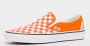 Vans Geruite Slip-on Sneaker Oranje Tijger Orange Heren - Thumbnail 3