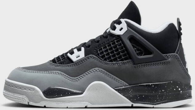 Jordan 4 Retro black white anthracite black Basketball in grijs formaten: 28