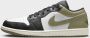 Jordan Air 1 Low black white medium olive Air 1 in multicolor formaten: 42.5 - Thumbnail 2