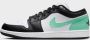 Jordan Air 1 Low White Green Glow Black- Heren White Green Glow Black - Thumbnail 6