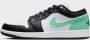 Jordan Air 1 Low White Green Glow Black- Heren White Green Glow Black - Thumbnail 3