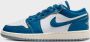 Jordan Air 1 Low Junior White Blue Grey Sail Industrial Blue White Blue Grey Sail Industrial Blue - Thumbnail 2