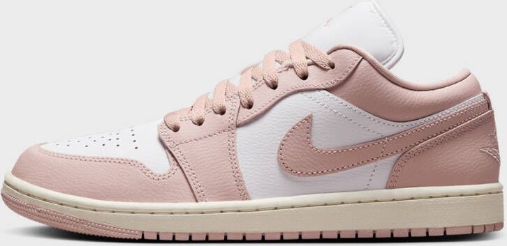 Jordan Air 1 Low white pink oxford sail Air 1 in lichtroze formaten: 39