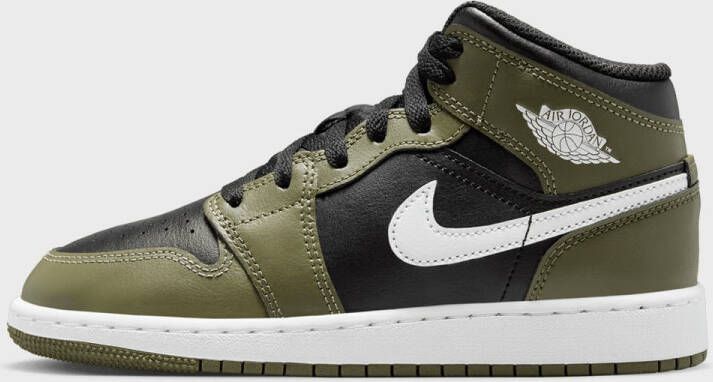 Jordan Air 1 Mid (GS) Air Retro in groen formaten: 36