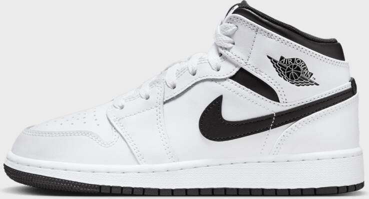 Jordan Air 1 Mid (gs) 1 Schoenen white black-white-black maat: 36 beschikbare maaten:36.5 38 39 40