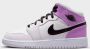 Jordan Klassieke Mid-Top Sneaker in Diverse Kleuren Purple Dames - Thumbnail 2