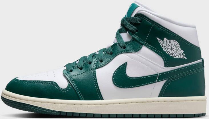 Jordan Air 1 Mid in groen formaten: 36.5