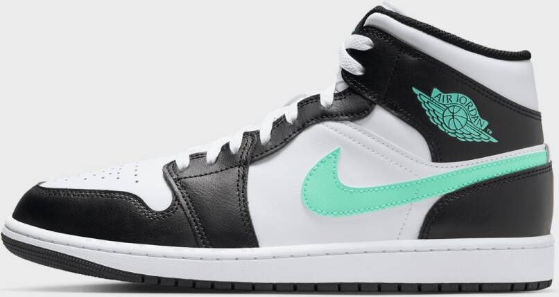 Jordan Air 1 Mid in Zwart