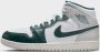 Jordan Air 1 Mid SE White Sail Neutral Grey Oxidised Green- Heren White Sail Neutral Grey Oxidised Green - Thumbnail 2