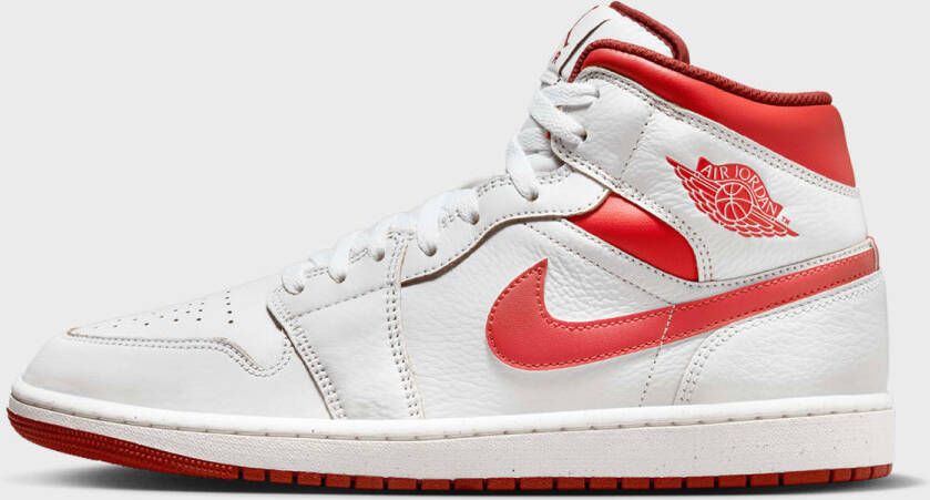 Jordan Air 1 Mid Se 1 Schoenen white lobster dune red sail maat: 47.5 beschikbare maaten:41 42.5 43 44.5 45 46 47.5 40.5