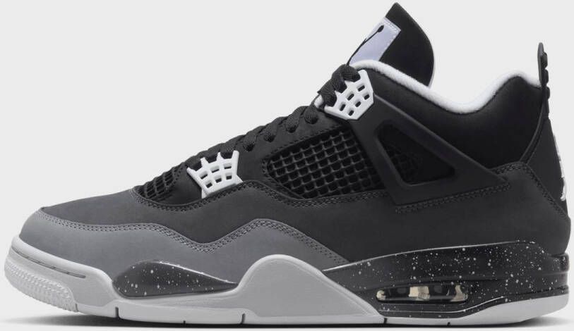 Jordan Air 4 Retro black white anthracite black Air Retro in zwart formaten: 41