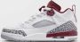 Jordan Spizike Low (gs) Sneakers Schoenen white team red wolf grey anthracite maat: 36.5 beschikbare maaten:36.5 37.5 38.5 39 40 - Thumbnail 5