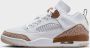 Jordan Spizike Low White Archaeo Brown Light Bone Pink Oxford- Heren White Archaeo Brown Light Bone Pink Oxford - Thumbnail 3