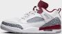 Jordan SPIZIKE LOW White Wolf Grey Anthracite Team Red- Heren White Wolf Grey Anthracite Team Red - Thumbnail 6