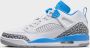 Jordan Spizike Low White Wolf Grey Anthracite University Blue- Heren White Wolf Grey Anthracite University Blue - Thumbnail 2